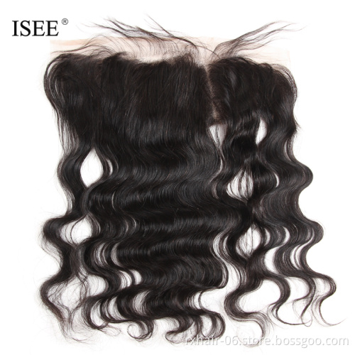 Hot Products Virgin Human Hair With Lace Frontal Closure